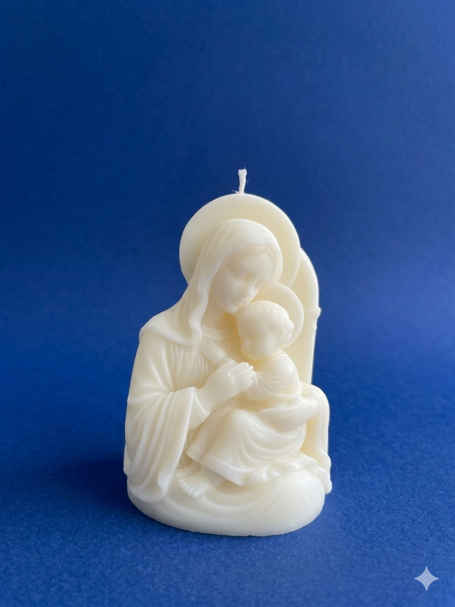 Kit Virgen con el Niño en brazos